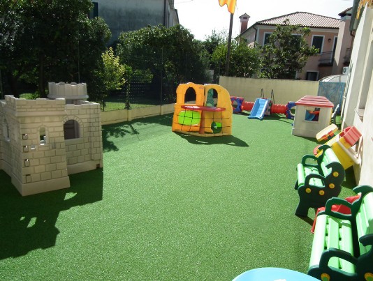 Divina Provvidenza Treviso Scuola Materna giochi giardino